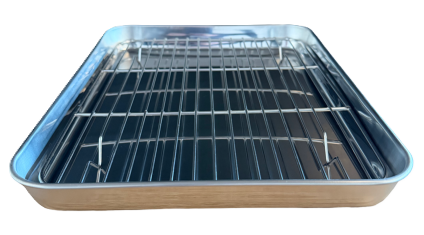 Grill Fanatics Grill Fanatics Roasting Pan with Rack 31 x 24 x 2,5 cm
