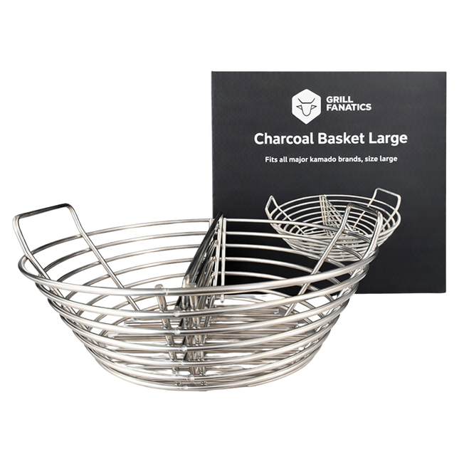 Grill Fanatics Second Chance: Grill Fanatics Charcoal Basket Large