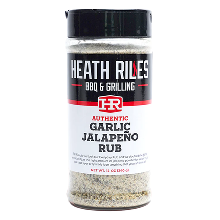 Heath Riles Heath Riles BBQ Garlic Jalapeno Rub 12 oz