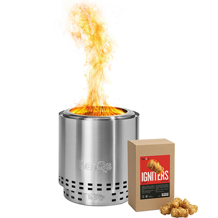 HerQs HerQs Smokeless FirePit Cozy + GRATIS IGNITERS