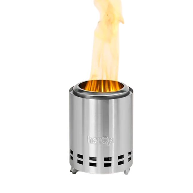 HerQs HerQs Smokeless FirePit Mighty + GRATIS IGNITERS