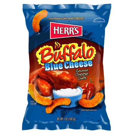 Herrs Herr's Buffalo Blue Cheese 198 gram