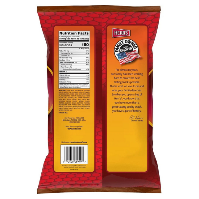 Herrs Herr`s Hot`n Honey 170 gram