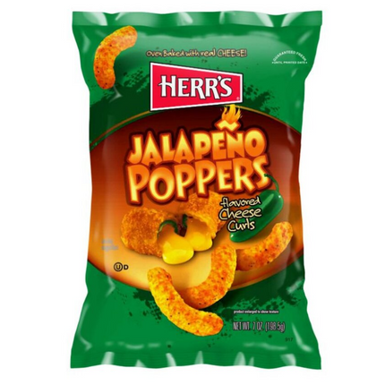 Herrs Herr's Jalapeño Cheese Curls 170 gram
