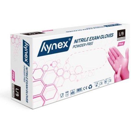 Hynex Hynex Nitril Handschoenen Xtra Strong Roze 100 stuks XLarge