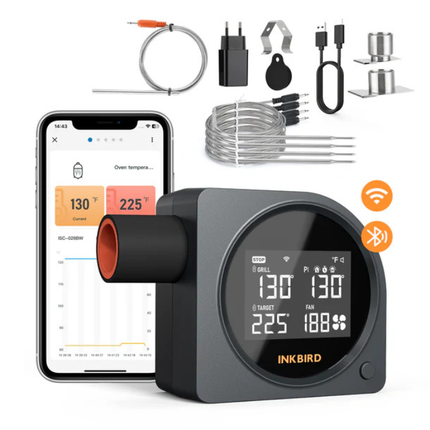 Inkbird Inkbird BBQ Controller WIFI & Bluetooth ISC-028-BW