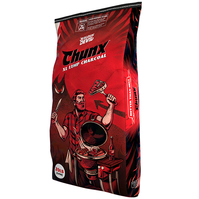 Jealous Devil Jealous Devil Chunx XL Quebracho Blanco Lump Charcoal 9 kg