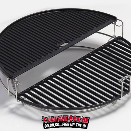 Kamado Joe Kamado Joe Tweezijdig Gietijzeren Grillplaat Classic Joe