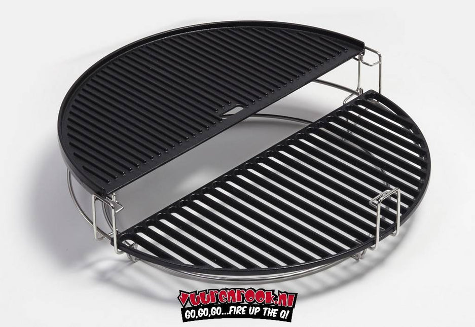 Kamado Joe Kamado Joe Tweezijdig Gietijzeren Grillplaat Classic Joe