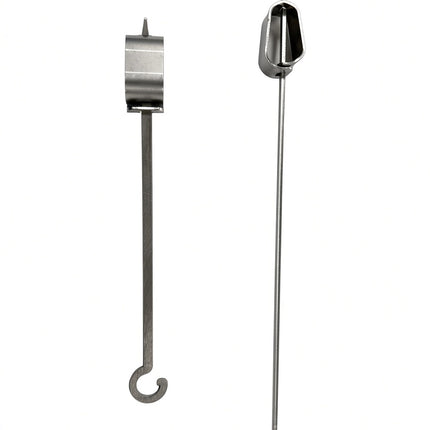 Kamado Specials Kebabspies 25 cm met Heavy Duty Klem 2 stuks