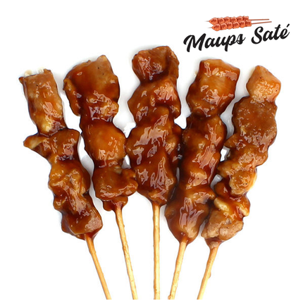 Maup Saté Weekdeal: Maup Saté Ayam 12 x 50 gram