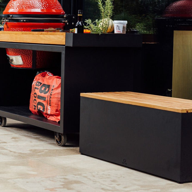 OFYR OFYR Garden Bench Black