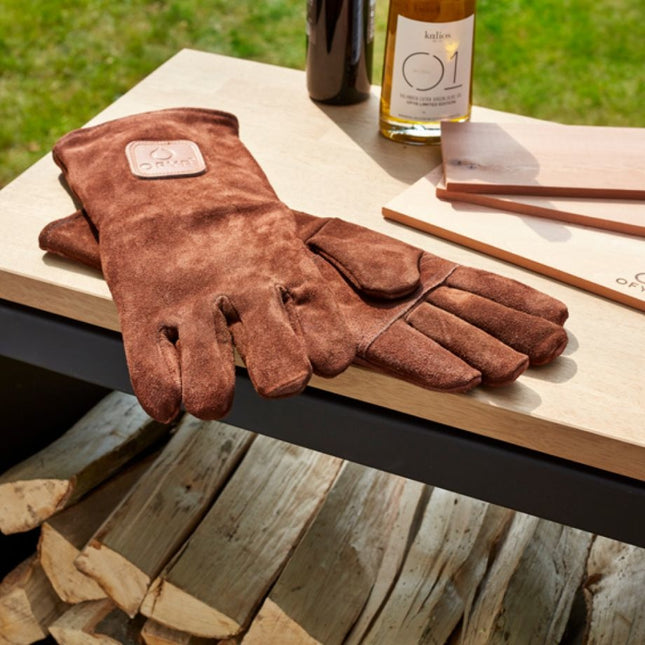 OFYR OFYR Handschoenen Bruin