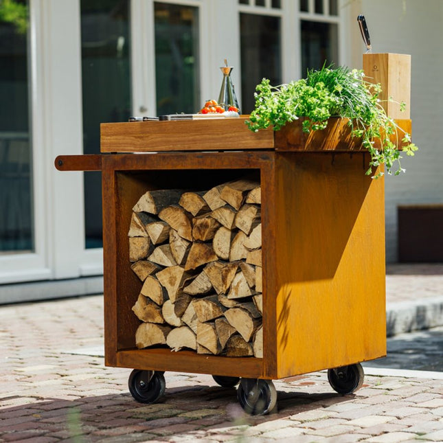 OFYR OFYR Mise en Place Table Corten 65 PRO