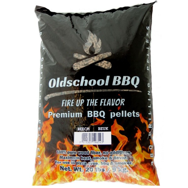 Oldschool Oldschool BBQ Beuken Pellets 9 kg