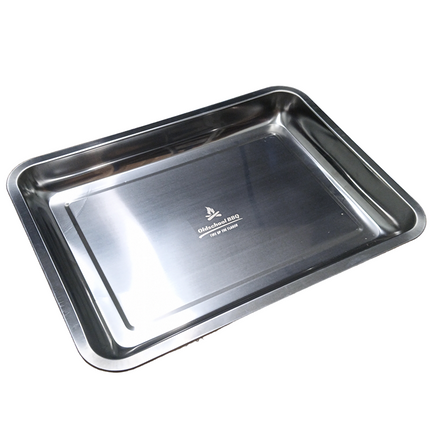 Oldschool Oldschool BBQ RVS BBQ Schaal Medium 36 x 27 cm