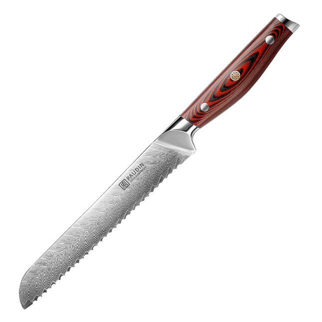 Paudin Paudin Plume Luxe Damascus Broodmes 20 cm