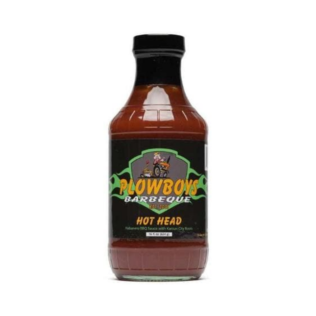 Plowboys Plowboys Barbecue Hot Head 16 Oz