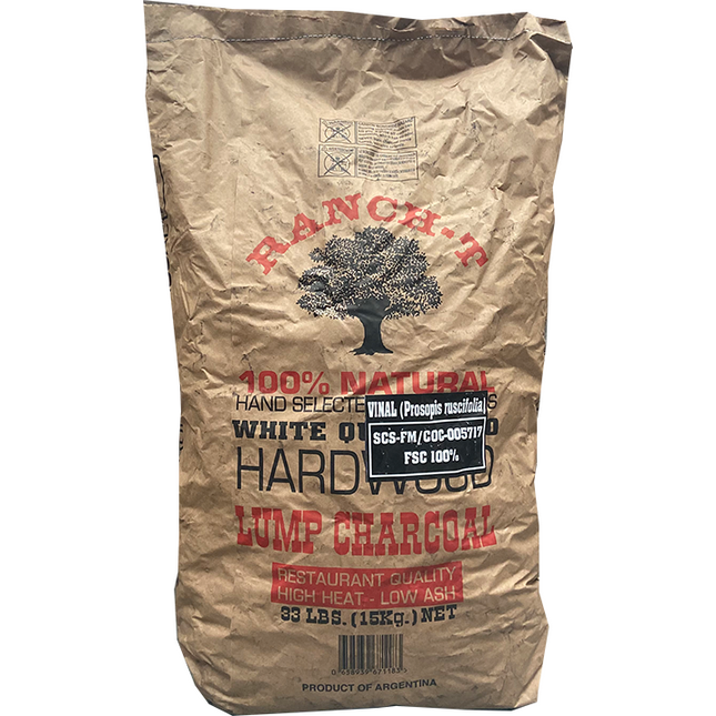 Ranch T Ranch T White Quebracho Restaurant Lump Charcoal 15 kg