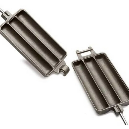 Rome's Industries Rome Pie Iron Dog 'n Brat Cooker