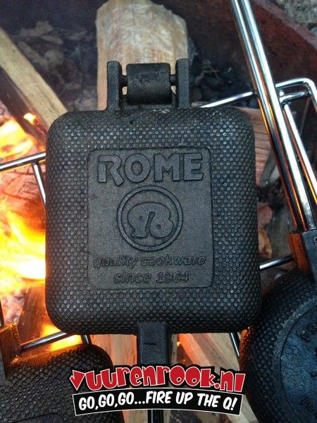 Rome's Industries Rome Pie Iron Square Pie Iron