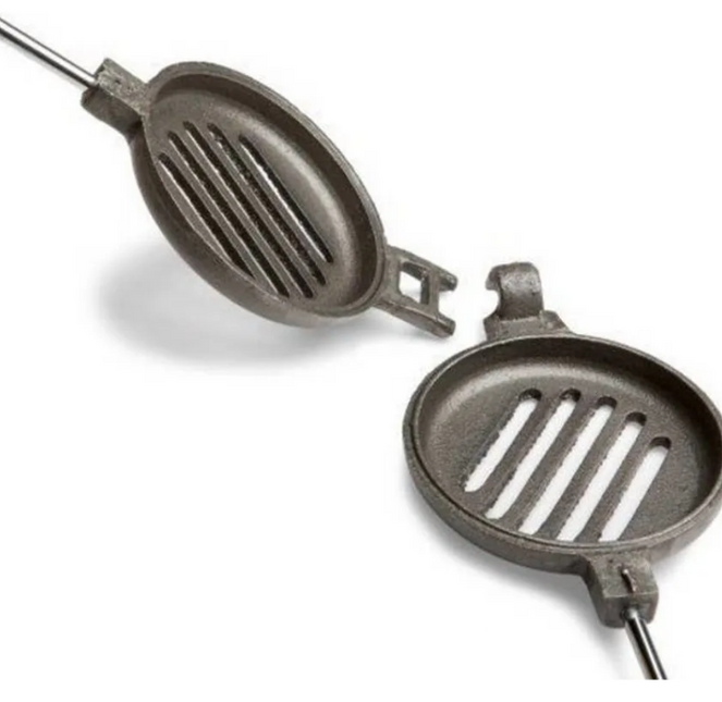 Rome's Industries Rome Pie Iron Wilderness Burger Griller