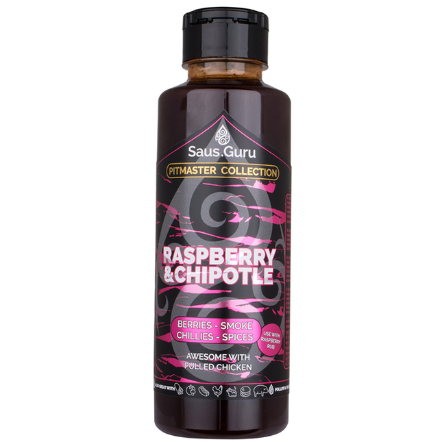 Saus.Guru Saus.Guru Raspberry & Chipotle Pitmaster Sauce 500 ml