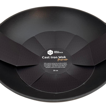 Second Chance Second Chance Grill Fanatics Gietijzeren Wok 30 cm