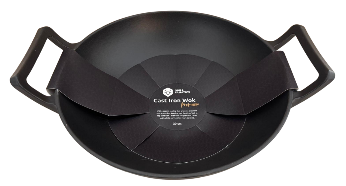 Second Chance Second Chance Grill Fanatics Gietijzeren Wok 30 cm