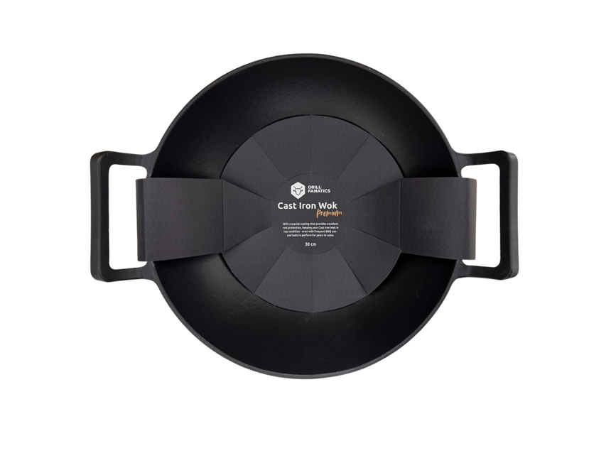 Second Chance Second Chance Grill Fanatics Gietijzeren Wok 30 cm