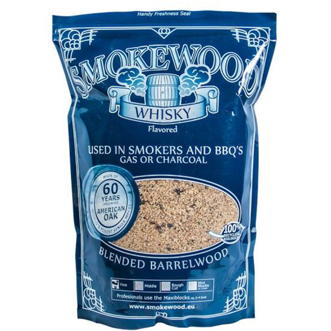 Smokewood Smokewood Rookmot Whisky 500 gram