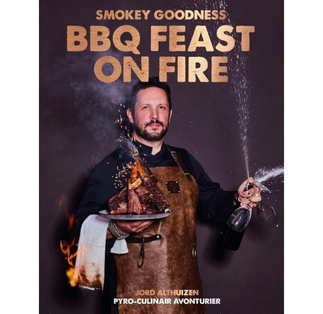 Smokey Goodness Second Chance: Smokey Goodness BBQ Feast on Fire GESIGNEERD