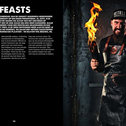 Smokey Goodness Second Chance: Smokey Goodness BBQ Feast on Fire GESIGNEERD