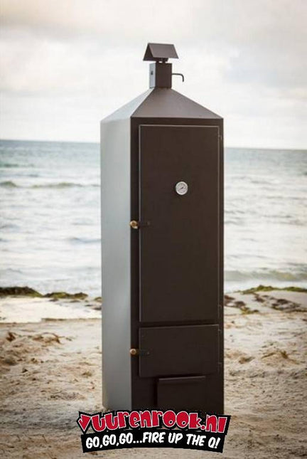 Smoki Vuur&Rook Professionele Dubbelwandige Rookoven 180 cm