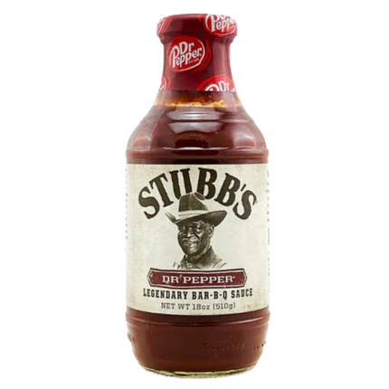 Stubbs Stubb's Dr. Pepper BBQ Sauce 18 oz