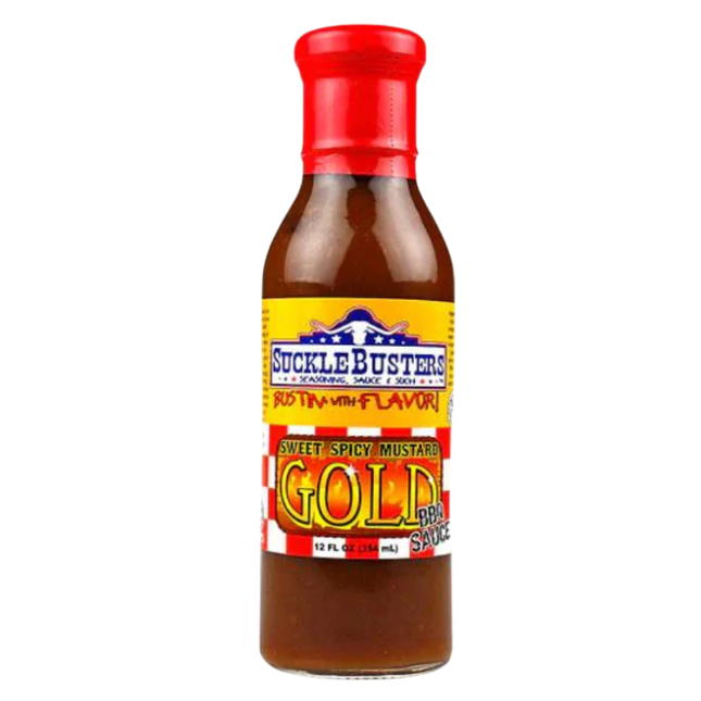 SuckleBusters SuckleBusters Sweet Spicy Mustard Gold BBQ Sauce 12oz