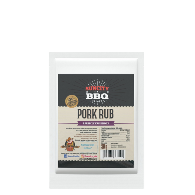 SunCity BBQ SunCity BBQ Pork Rub 50 gram