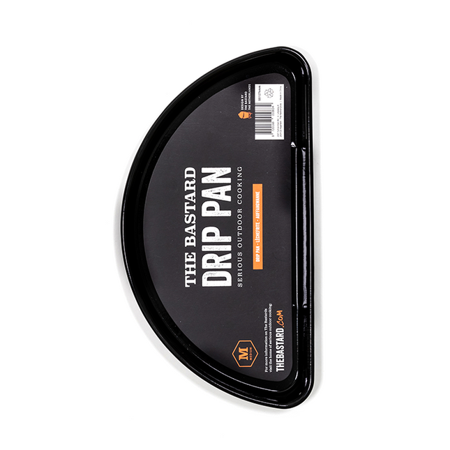The Bastard The Bastard Drip Pan Half Moon Large 1 Stuk