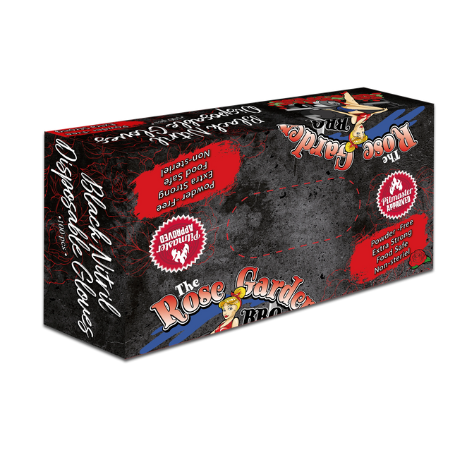 The Rose Garden The Rose Garden Nitril Handschoenen Extra Strong 100 Stuks Medium 1 + 1 GRATIS