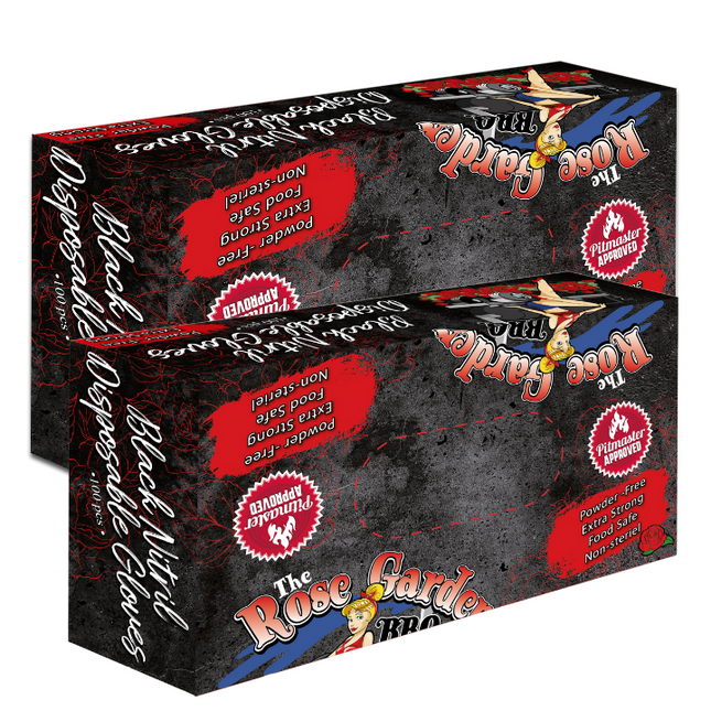 The Rose Garden The Rose Garden Nitril Handschoenen Extra Strong 100 Stuks Large 1 + 1 GRATIS