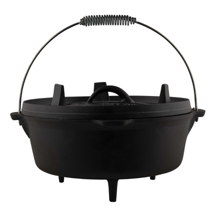 The Windmill Cast Iron Second Chance: The Windmill Dutch Oven 4,5 quarts Met Pootjes