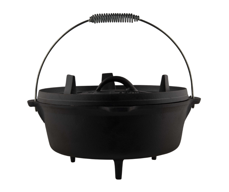The Windmill Cast Iron Second Chance: The Windmill Dutch Oven 4,5 quarts Met Pootjes