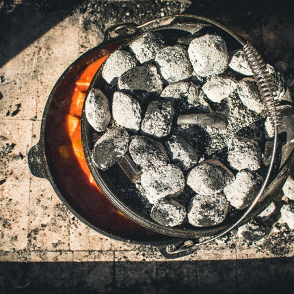 The Windmill Cast Iron Second Chance: The Windmill Dutch Oven 6 quarts Met Pootjes