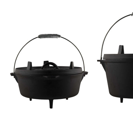 The Windmill Cast Iron Second Chance: The Windmill Dutch Oven 6 quarts Met Pootjes