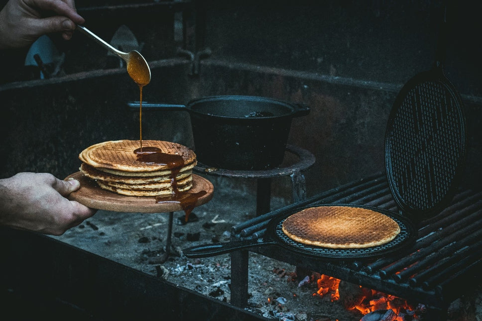 The Windmill Cast Iron Second Chance: The Windmill Stroopwafelijzer