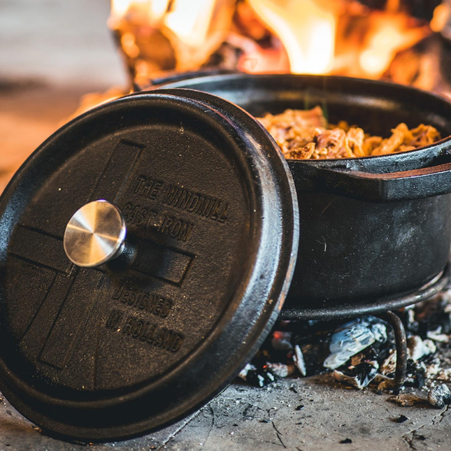 The Windmill Cast Iron The Windmill Gietijzeren BBQ Pan S