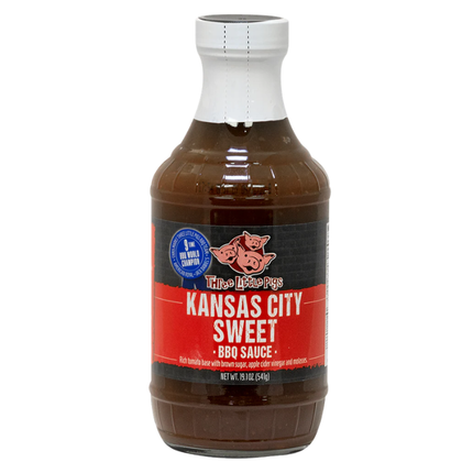 Three Little Pigs Three Little Pigs Kansas City Sweet BBQ Sauce 19,1 oz