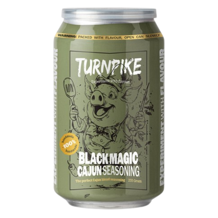 Turnpike Barbecue Turnpike Smokers Black Magic Cajun Seasoning 235 Gram
