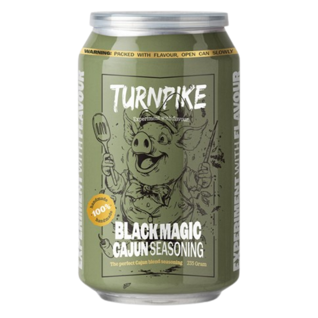 Turnpike Barbecue Turnpike Smokers Black Magic Cajun Seasoning 235 Gram