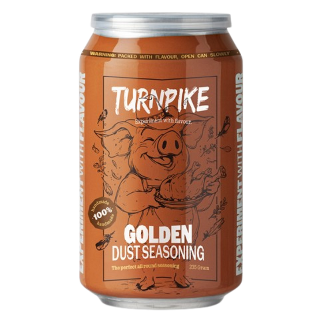 Turnpike Barbecue Turnpike Smokers Golden Dust Seasoning 235 Gram